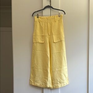 YFB Yellow Wide-Leg Pants